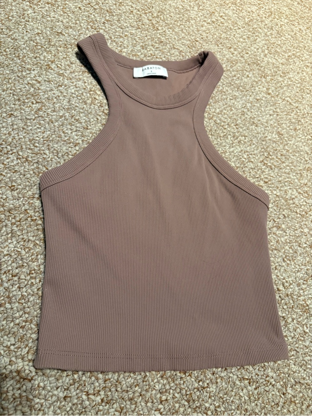 Babaton Cropped Ribbed Scuba Tank